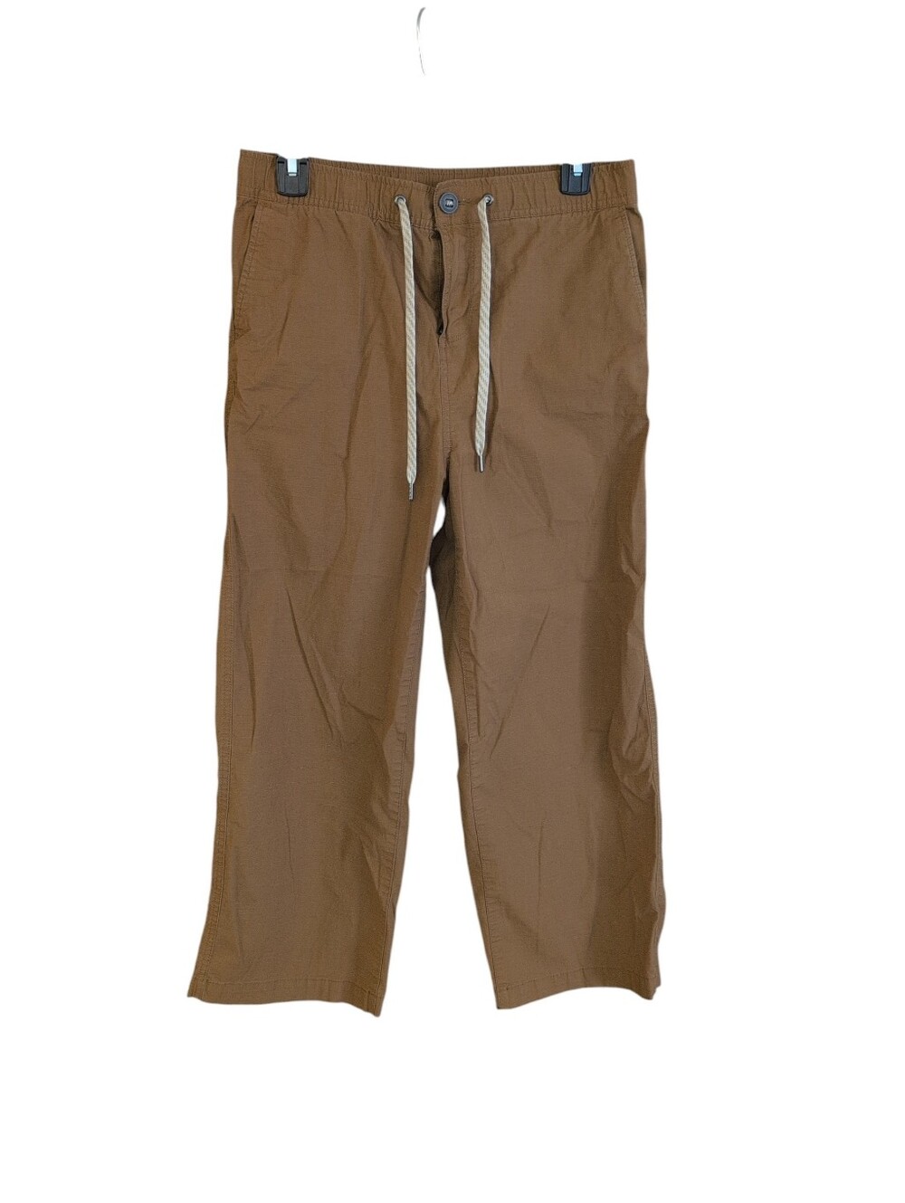 Vuori Women's Ripstop Wide Leg Pants Khaki - Picture 2 of 4